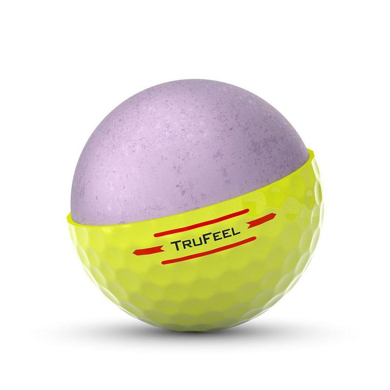 Titleist TruFeel Golf Balls 2024 - Yellow - main image