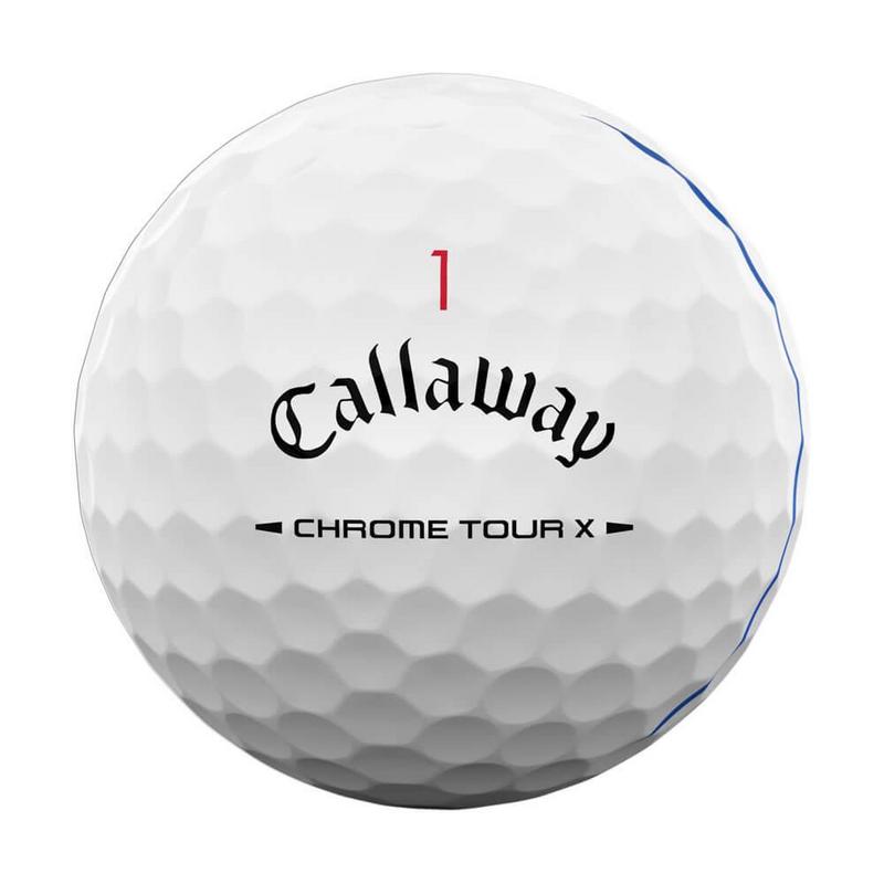 Callaway Chrome Tour X 26 Triple Track Golf Balls - White - main image