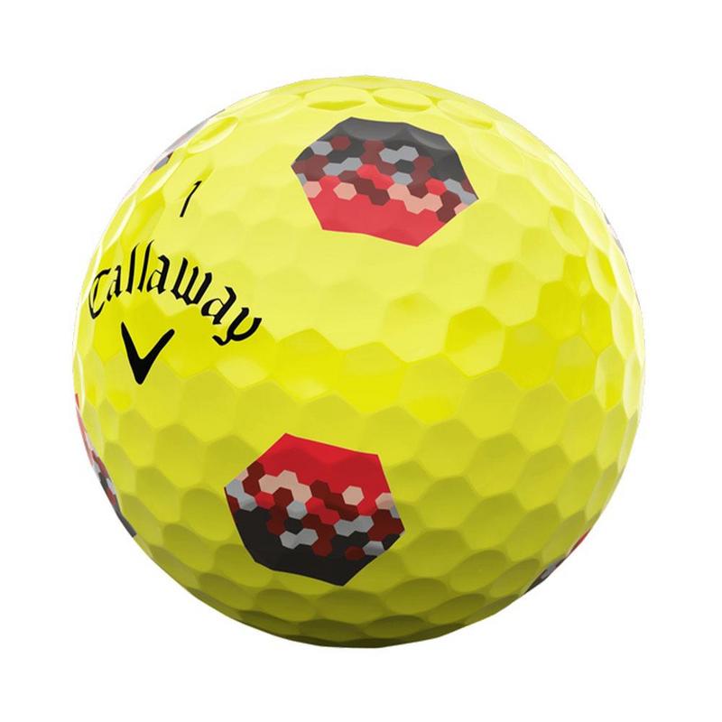 Callaway Chrome Soft TruTrack Golf Balls - Yellow - main image