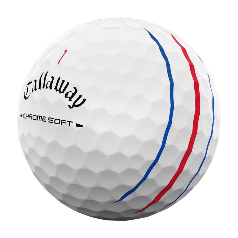 Callaway Chrome Soft 26 Triple Track Golf Balls - White - main image