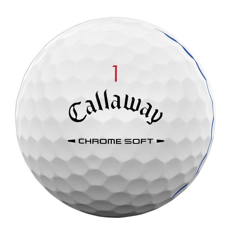 Callaway Chrome Soft 26 Triple Track Golf Balls - White - main image