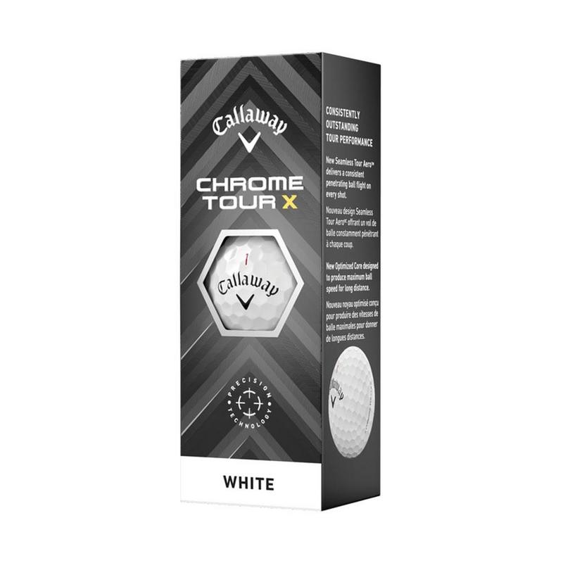 Callaway Chrome Tour X Golf Balls - White - main image