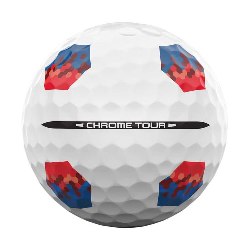 Callaway Chrome Tour 26 TruTrack Golf Balls - White - main image