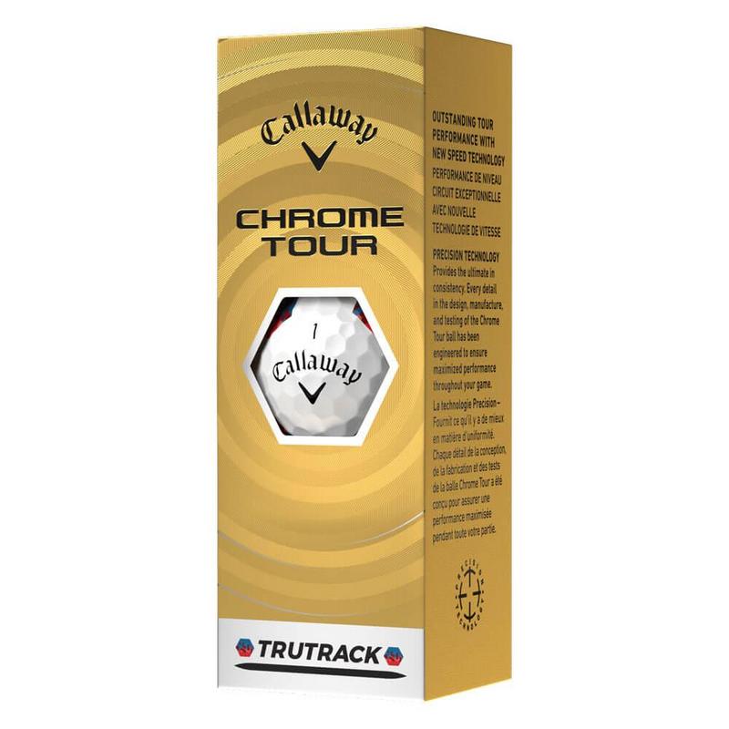 Callaway Chrome Tour 26 TruTrack Golf Balls - White - main image