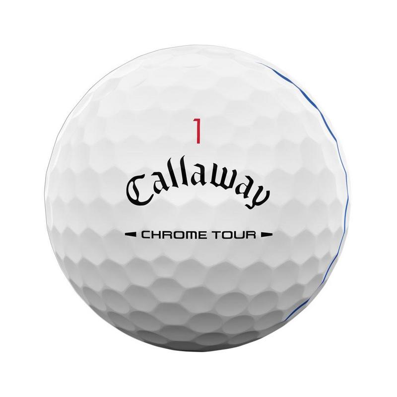 Callaway Chrome Tour 26 Triple Track Golf Balls - White - main image