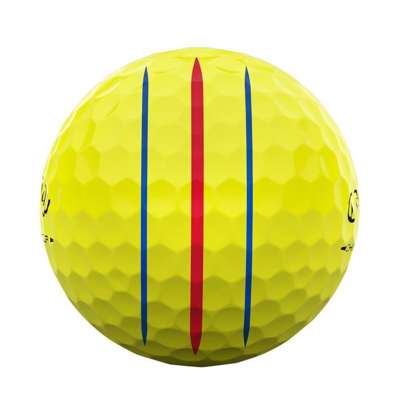Callaway Chrome Tour 26 Triple Track Golf Balls - Yellow - main image