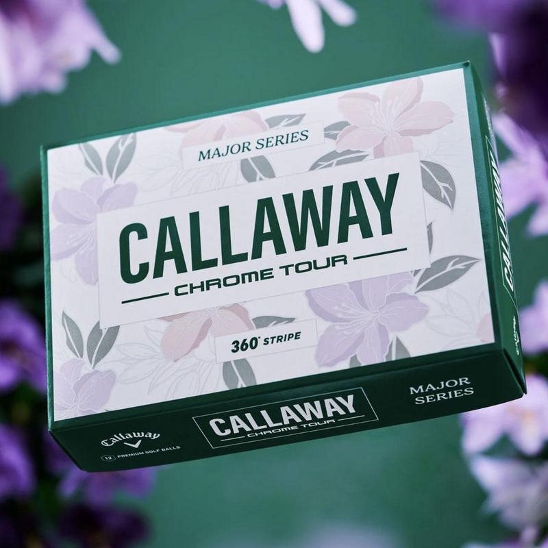 Callaway Limited Edition Chrome Tour Major Series Golf Balls - April Major - main image