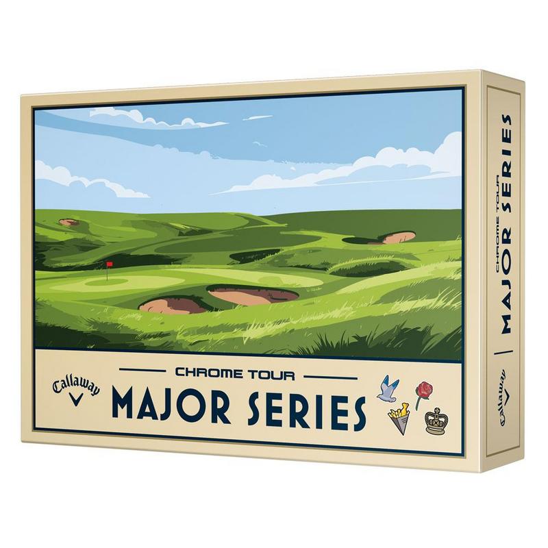 Callaway Limited Edition Chrome Tour Major Series Golf Balls - July Major