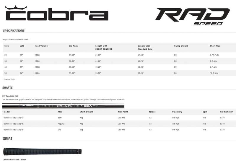 Cobra King RADSPEED Golf Hybrid - main image