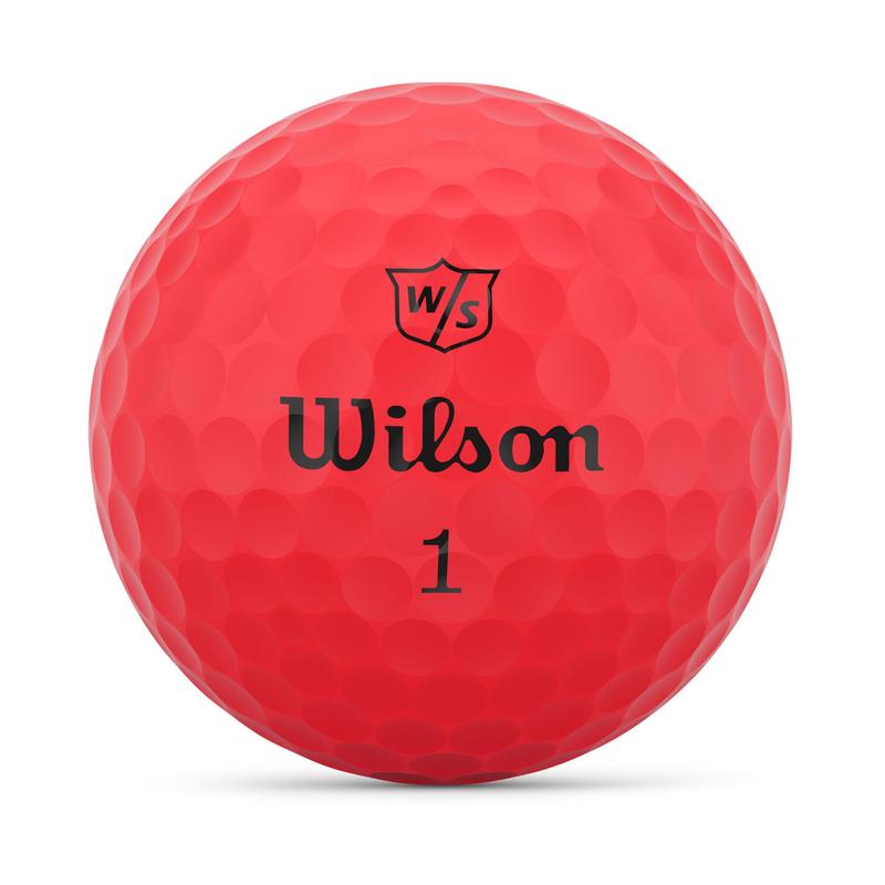 Wilson Staff Duo Soft Golf Balls - Red - main image