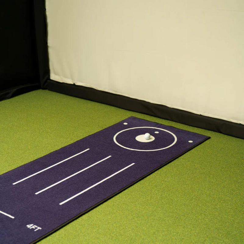 Foremat Golf Practice Putting Mat 12ft - Navy - main image