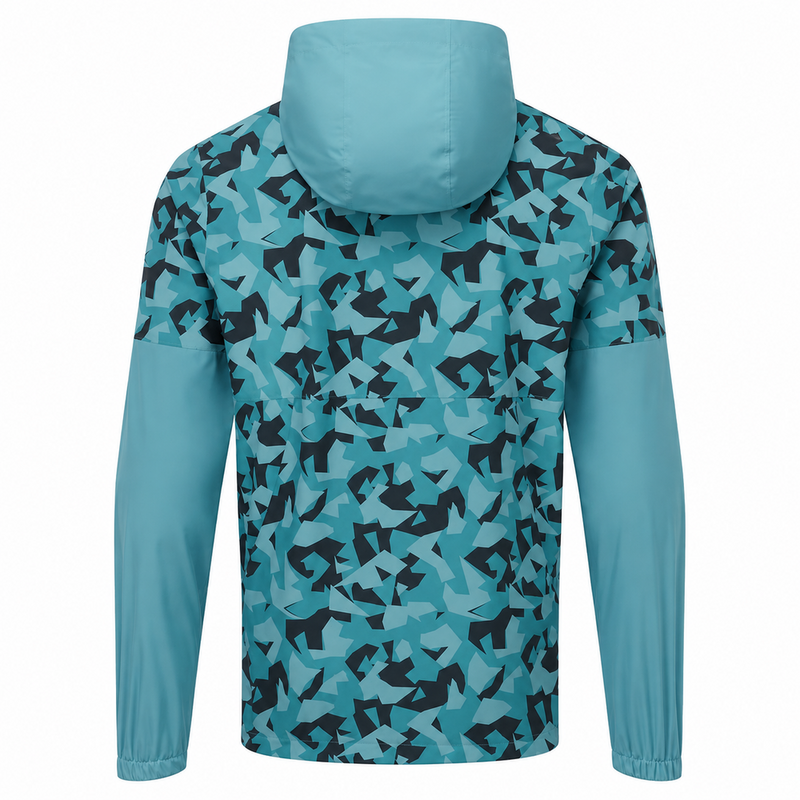 FootJoy HydroLite X Waterproof Golf Hoodie - Storm Camo - main image