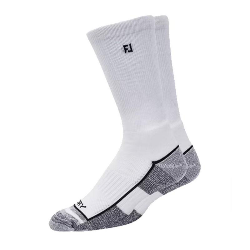 FootJoy ProDry Crew Mens Golf Socks - White - main image