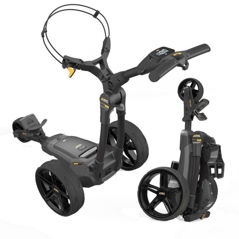 PowaKaddy FX3 Black Electric Golf Trolley 2024 - 18 Hole Lithium - main image