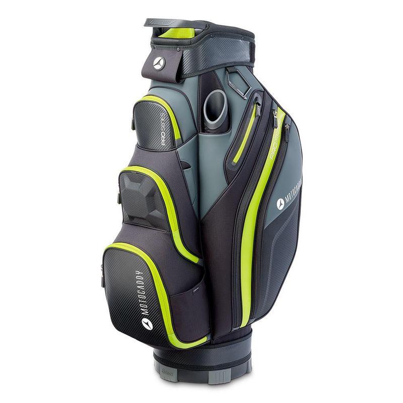 Motocaddy Pro Series Golf Cart Bag 2024 - Black/Lime - main image