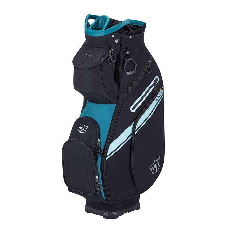 Wilson Staff Exo II Cart Bag - Black/Teal - main image