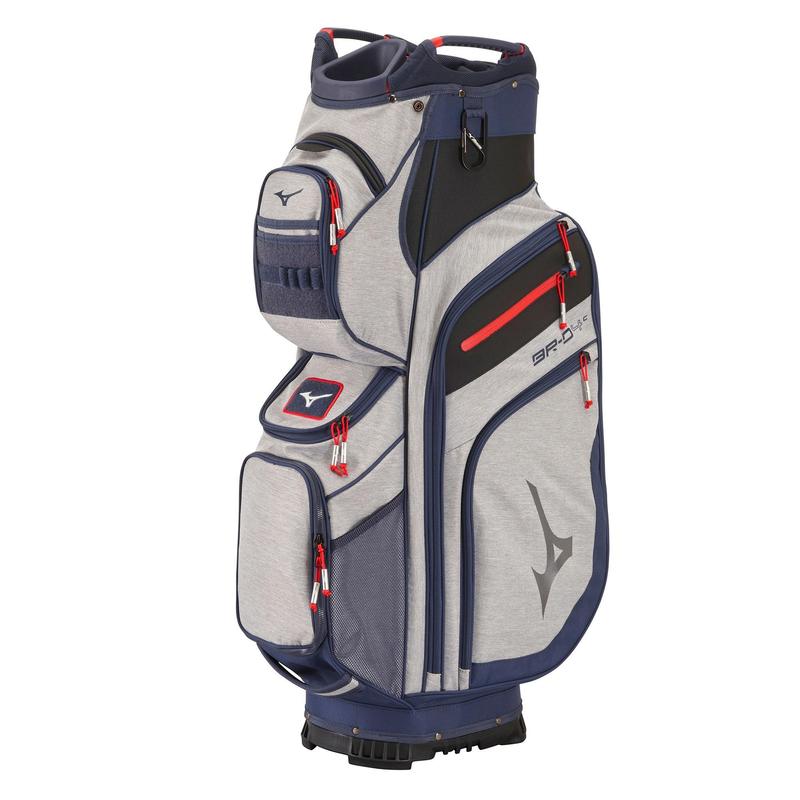 Mizuno BR-D4C Golf Cart Bag - Heather Grey/Navy - main image