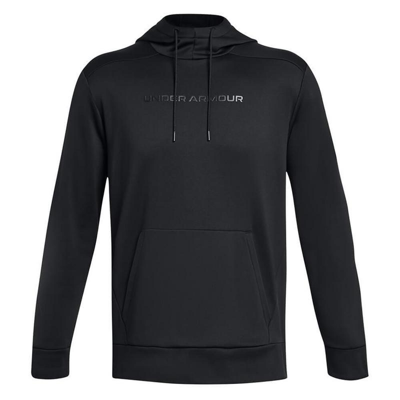 Under Armour UA Armour Fleece Graphic Golf Hoodie - Black - main image