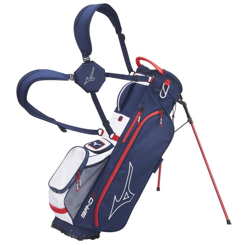 Mizuno BR-D3 Golf Stand Bag - Navy/Red - main image