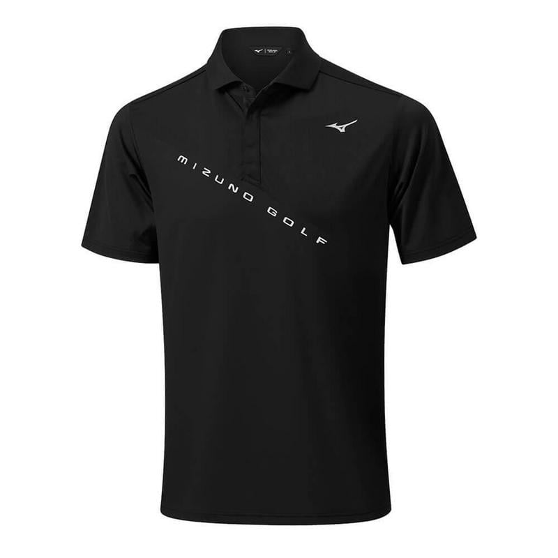 Mizuno Trace Golf Polo Shirt - Black - main image