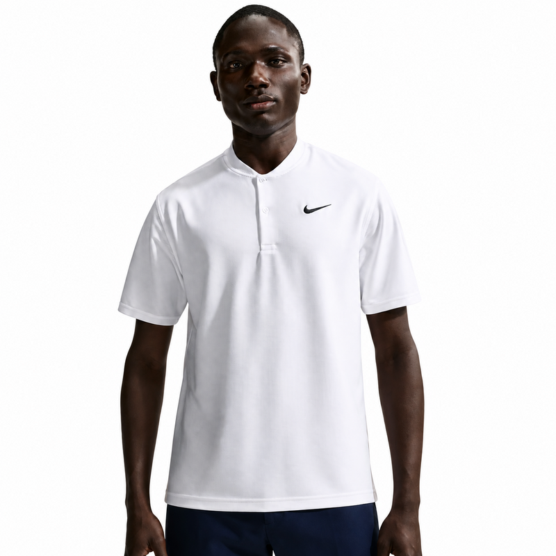 Nike Dri-Fit Velocity Blade Collar Golf Polo Shirt - White - main image