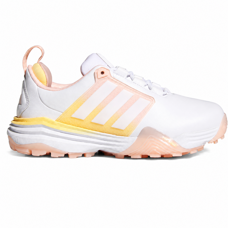 adidas Adipower 26 Spikeless Ladies Golf Shoes - White/Pink/Ice Tangerine - main image