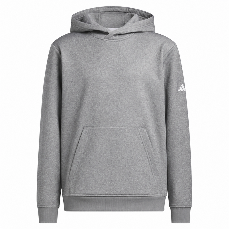 adidas CLIMAWARM Junior Golf Hoodie - Grey Three - main image