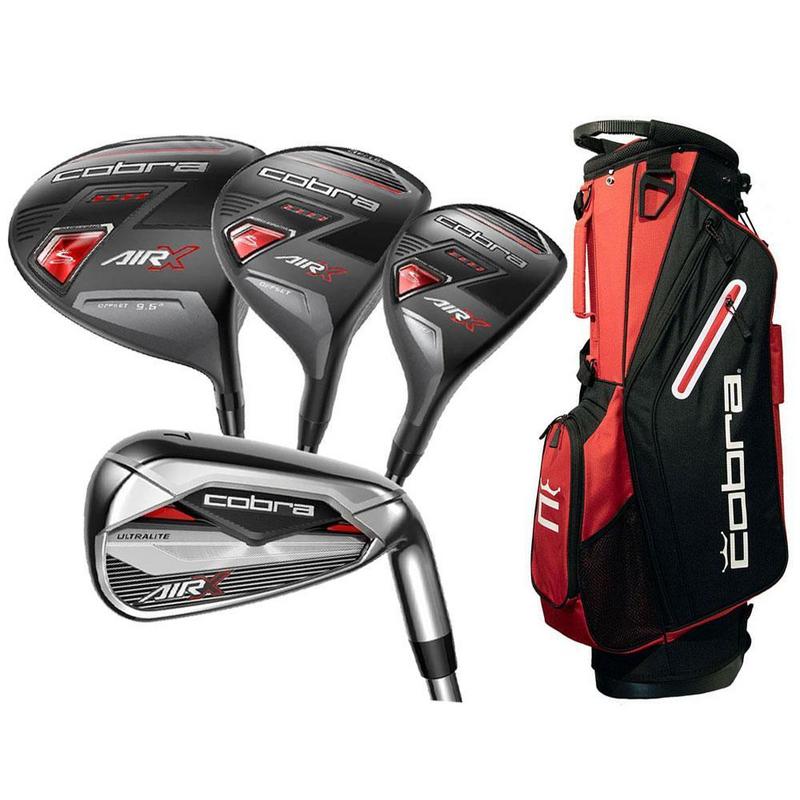 Cobra Air X Offset Men's Golf Package Set - Graphite/Steel - main image