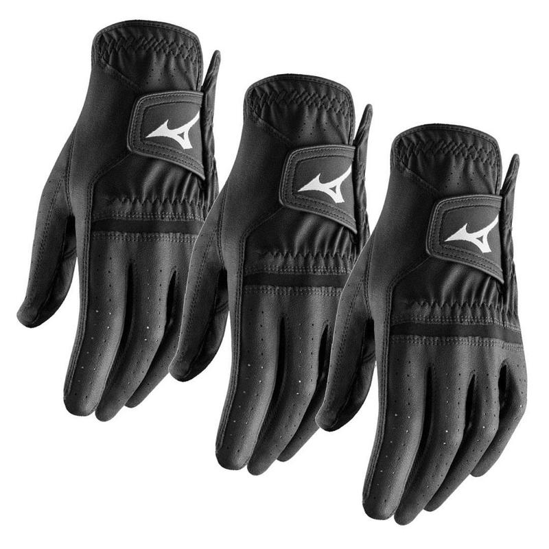 Mizuno Comp Golf Glove - Black - 3 for 2 Offer - main image