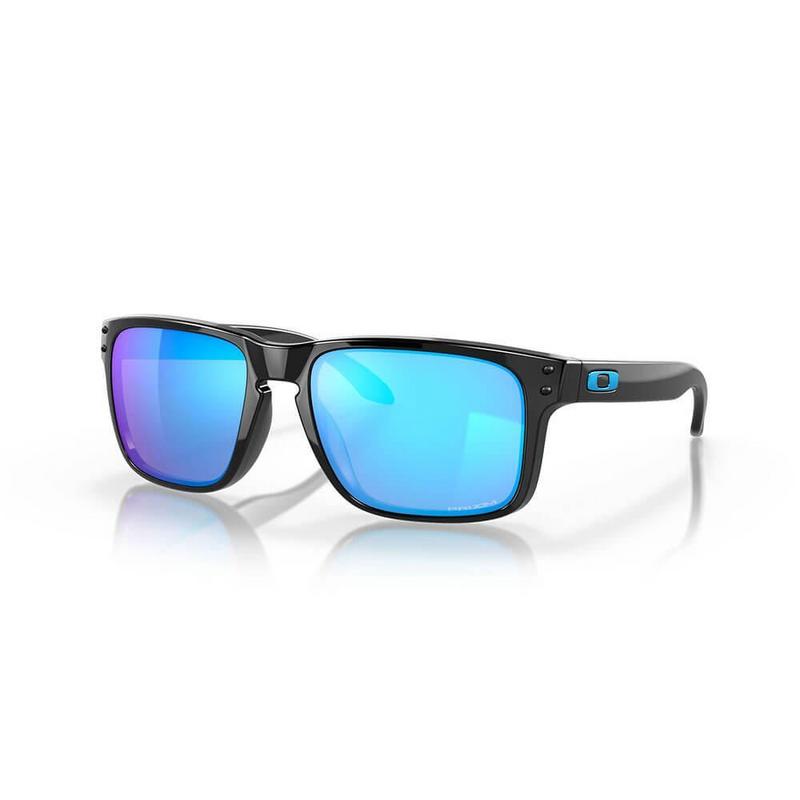 Oakley Holbrook Sunglasses - Polished Black w/Prizm Sapphire Lens - main image