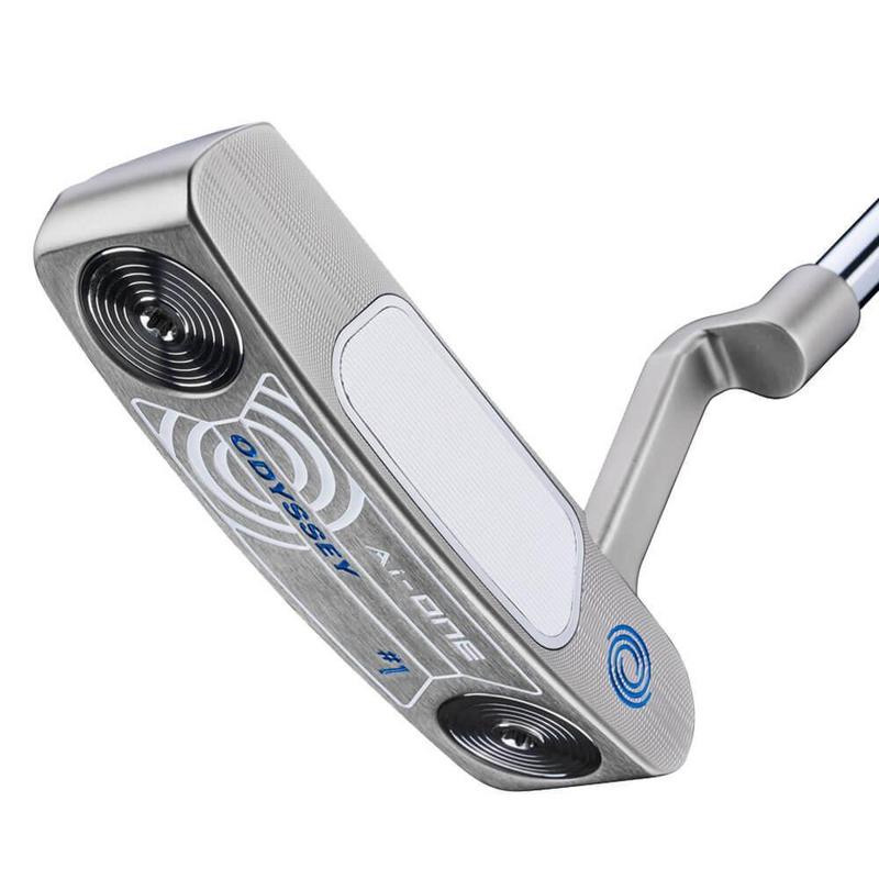 Odyssey Ai-ONE Silver One Crank Hosel Golf Putter - main image