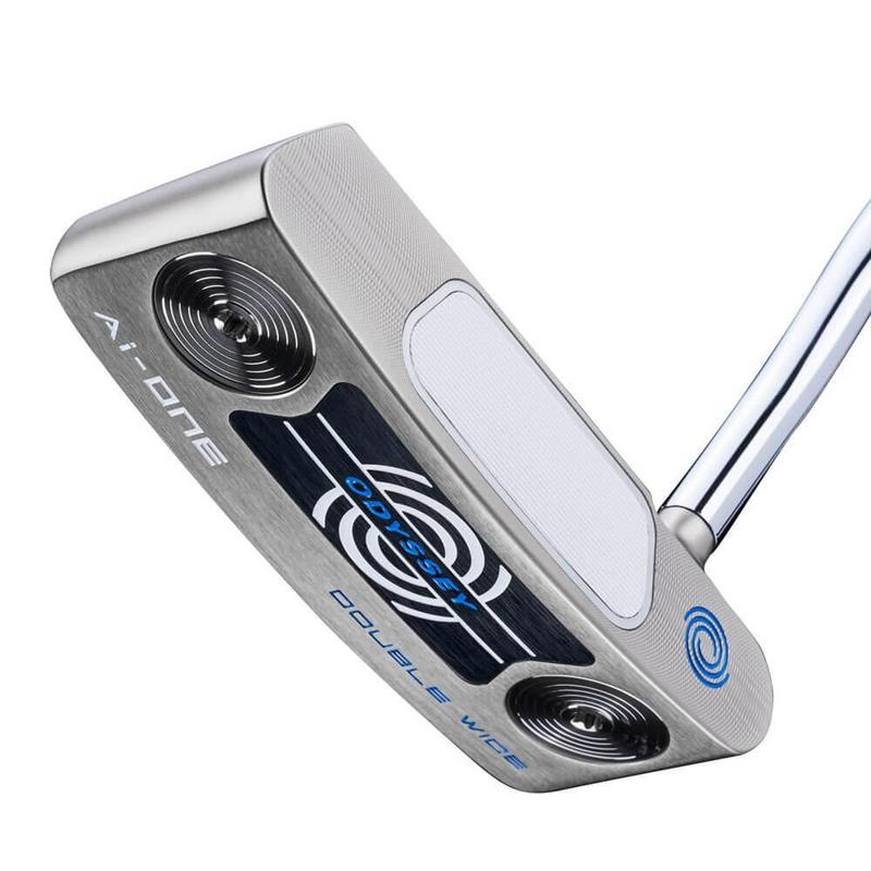 Odyssey Ai-ONE Silver Double Wide Double Bend Golf Putter - main image