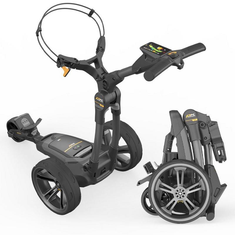 PowaKaddy CT10 GPS Electric Golf Trolley - Extended Lithium - main image