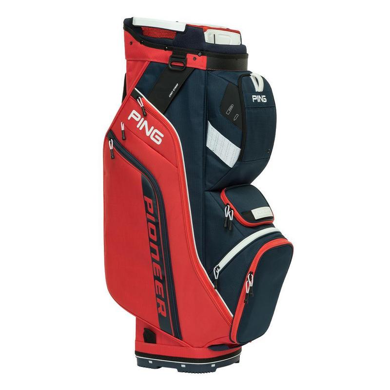 Ping Pioneer 214 Golf Cart Bag - Sailor Red/Navy/White - main image