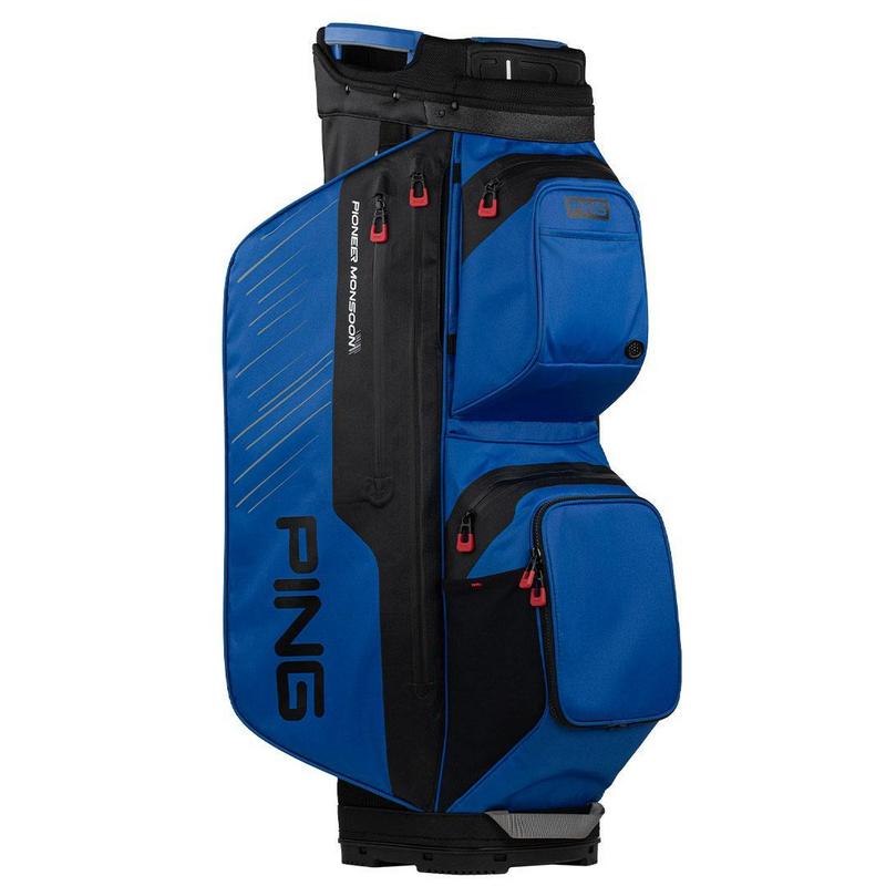 Ping Pioneer Monsoon 231 Waterproof Golf Cart Bag - Blue/Black - main image