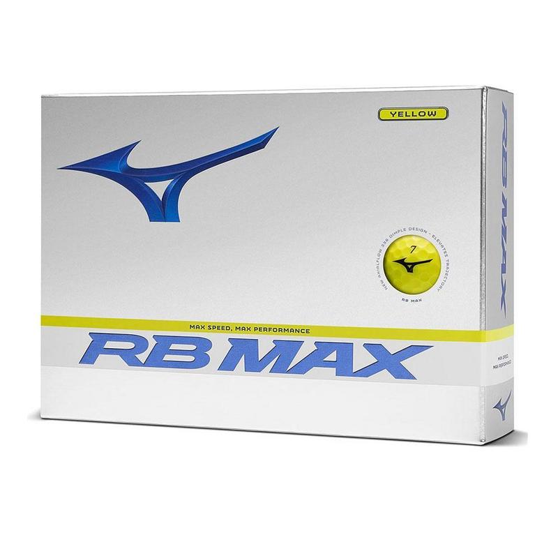 Mizuno RB Max Golf Balls - Yellow - main image