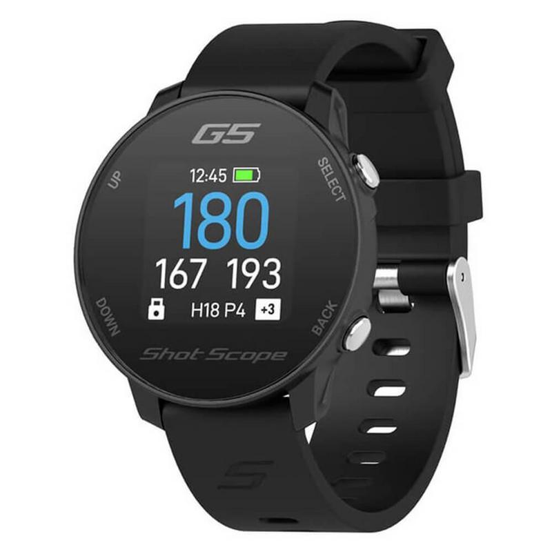 Shot Scope G5 GPS Golf Watch - Black - main image