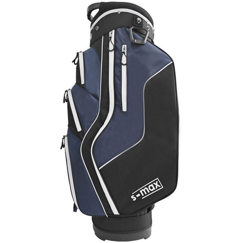 SkyMax S Max Golf Cart Bag - Black/Blue - main image
