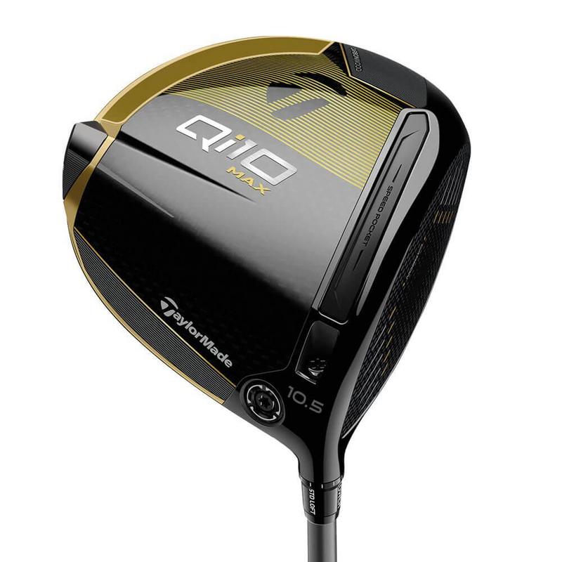 TaylorMade Qi10 Max Designer Series Black/Gold Driver - main image