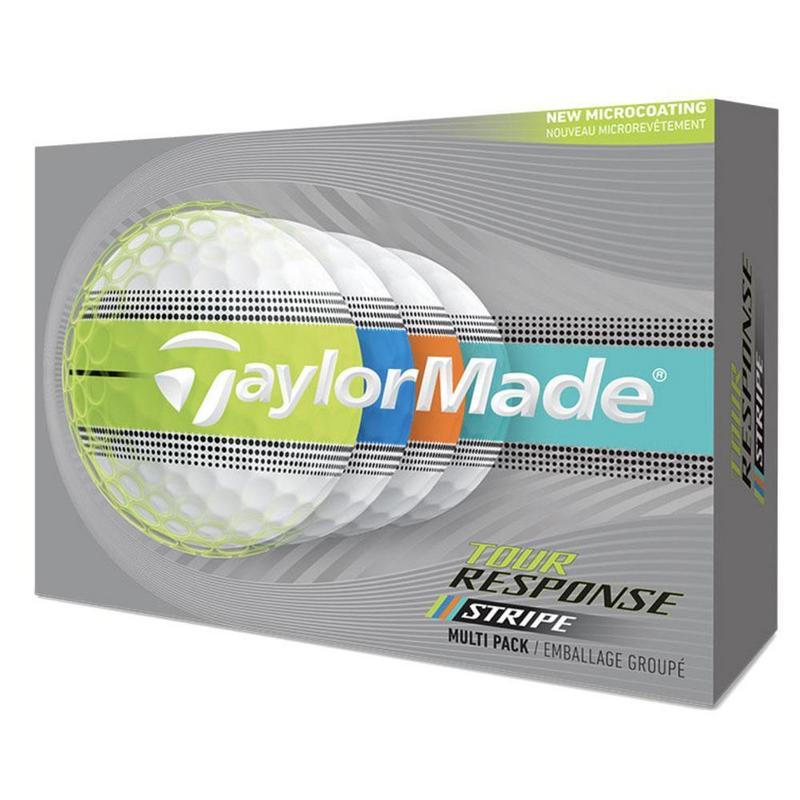 TaylorMade Tour Response Stripe Golf Balls - Multi (4 For 3) - main image