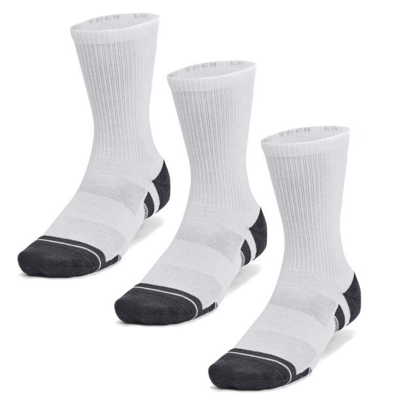 Under Armour Performance Tech Crew Socks 3-Pair Pack - White - main image