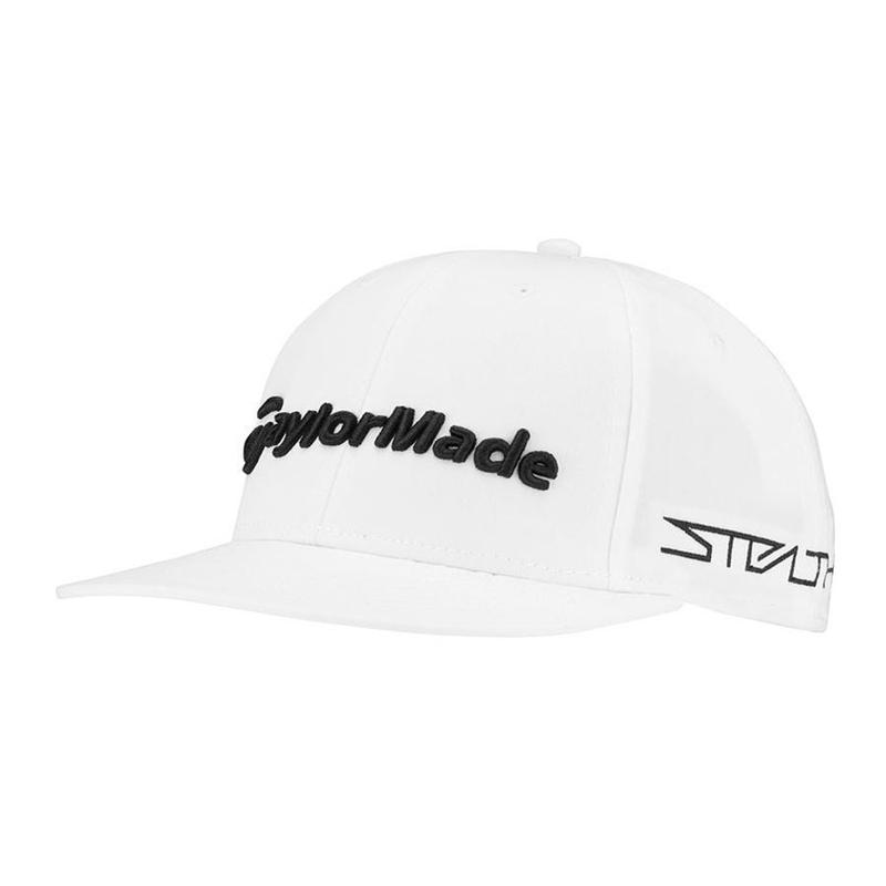 TaylorMade Tour Flat Bill Golf Cap - White - main image