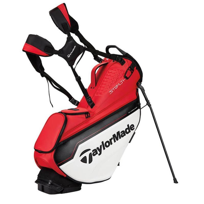 TaylorMade Stealth 2 Tour Stand Bag - Red/White/Black - main image