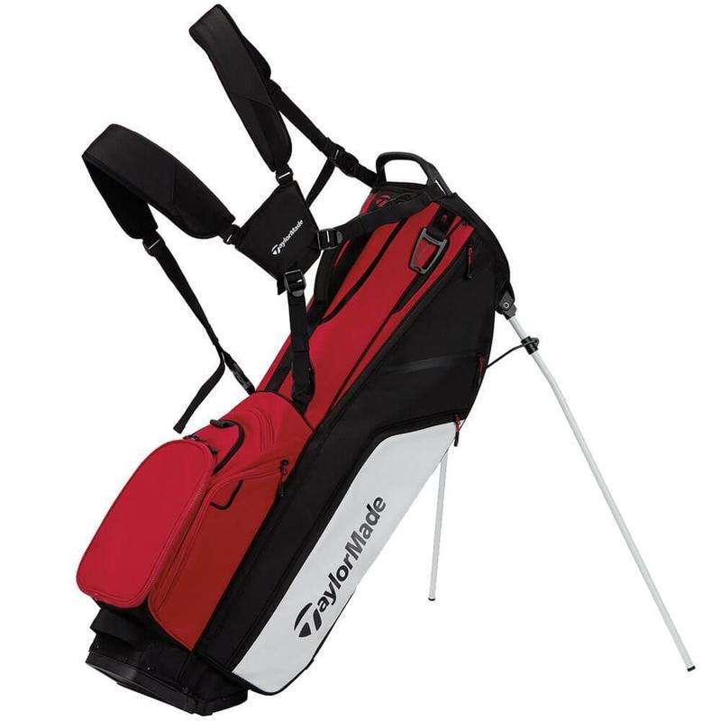 TaylorMade FlexTech Golf Stand Bag - Red/Black/White - main image