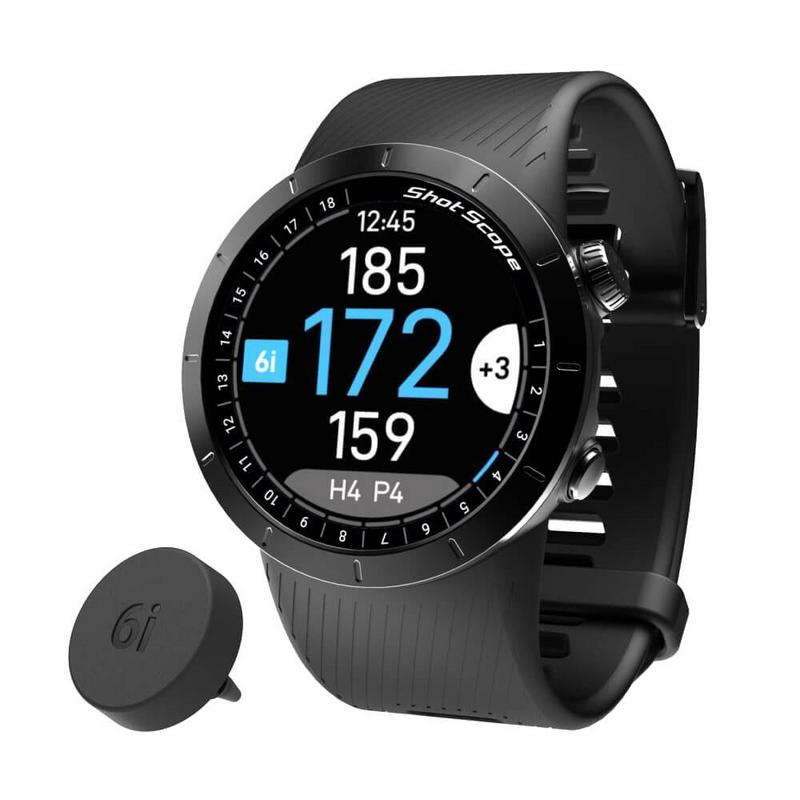 Shot Scope X5 GPS Watch - Black - main image