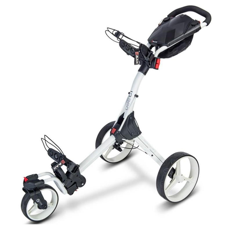 Big Max IQ 360 Golf Push Trolley - White - main image