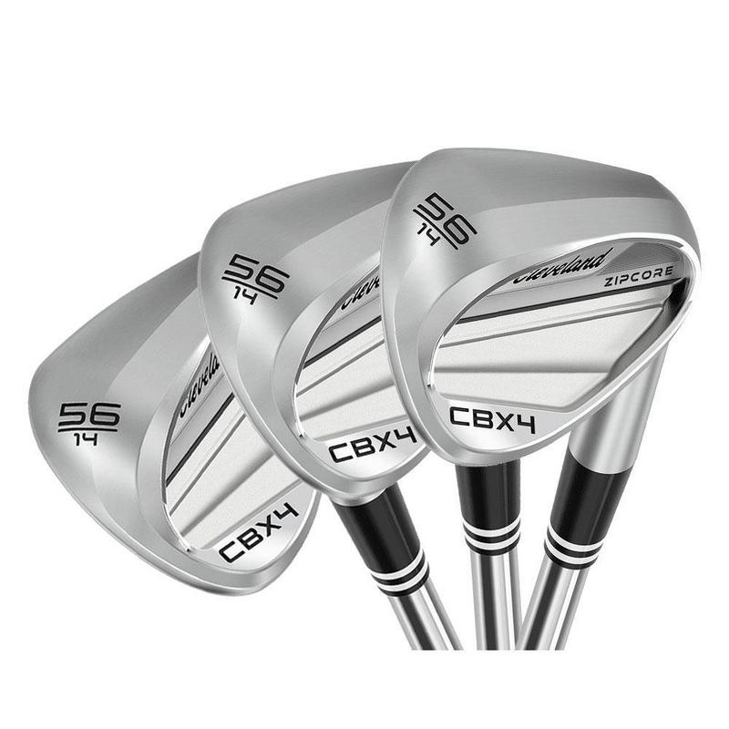 Cleveland CBX 4 Zipcore Wedge Bundle Set - Steel - main image