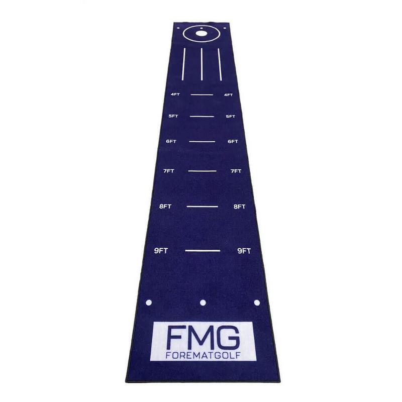 Foremat Golf Practice Putting Mat 12ft - Navy - main image