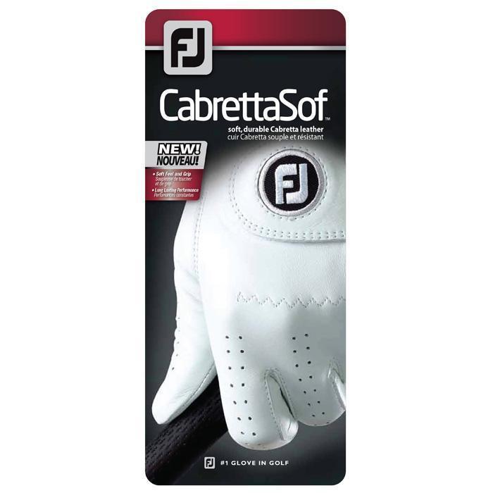 FootJoy CabrettaSof Golf Glove - White - Multi-Buy Offer - main image