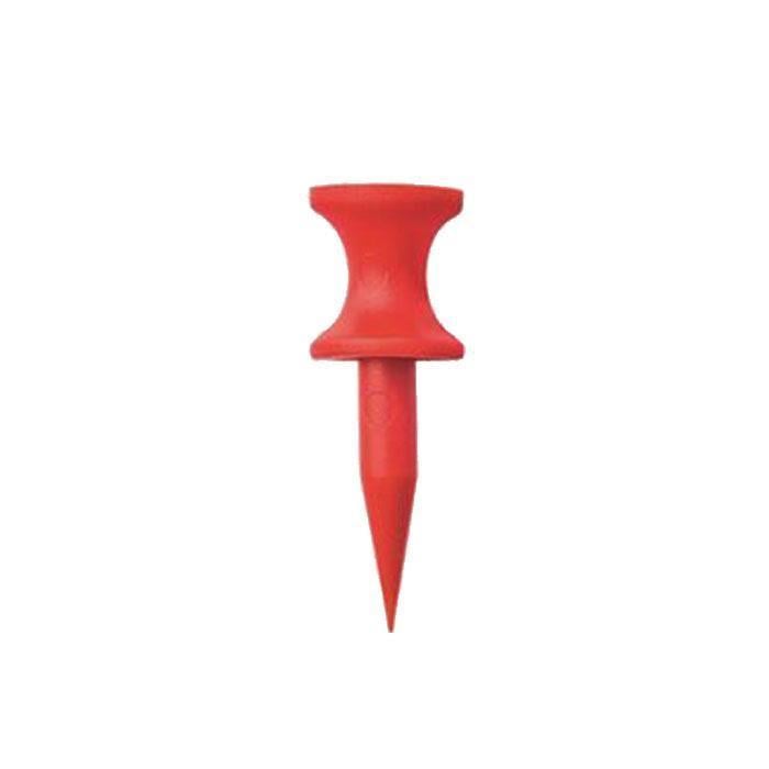 Longridge Plastic Castle Golf Tees Red 12mm (1000) - main image